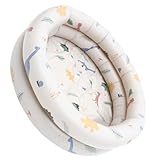 JOINPAYA Schwimmzubehör für kinderplanschbecken plantschbecken Kind Pools aufblasbares Kinderbecken Kleinkinderbecken Aufblasbarer Pool im runden Design Kinderschwimmbecken PVC Beige