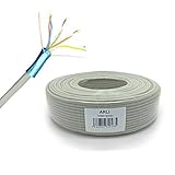 ARLI Telefonkabel 50m 4 x 2 x 0,6 mm Verlegekabel 4x2 8 Adern JYSTY Telefonleitung ISDN Telefon Sprechanlagen klingel Anlagen Kabel Leitung rund Aufputz Unterputz 50 m 4x2x0,6mm