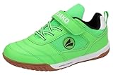 JAKO J-SH Winger EV Hallenturnschuh, neon Green/Jet Black, 37 EU