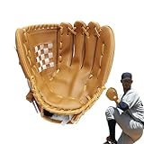 Ziabxhn Pitching-Handschuh | Outfielders Baseball-Fäustlinge | Linkshänder, Teeball Softball-Handschuh, stabiler Sport-Baseball-Handschuh für Training Anfänger Spielen