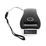 Kabelloser QR-Scanner, Kabelloser -Barcode-Scanner, Tragbarer Wiederaufladbarer Handscanner mit Bildschirmanzeige, Automatisches, Schnelles und Präzises Scannen für