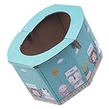 Toddmomy Tragbares Faltbares Reise Töpfchen für Junge Mädchen Leichter Papier Babytopf Praktischer Mobiler Toilettentrainer für Kleinkinder für Unterwegs und Training zu Hause