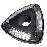 Sonnenschirmlicht Sonnenschirmbeleuchtung, Sonnenschirm Beleuchtung mit 15 LED batteriebetrieben, für Garten BBQ Party Camping, mit automatisch einstellbarer Klemme Ø 3,8 - 4,8 cm