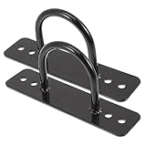 Parliky 2 Stück Wandanker für Fitnessbänder und Battle Rope Langlebige Wandhalterung für Gymnastikseile Einfache Montage an Wänden und Balken Vielseitig für Indoor Outdoor workout