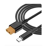 Nsssunnre USB-C Typ-C auf XT60 Ladekabel PD 100W 20V/5A Ladekabel für Tool-Kitrc M7 M6 M6D M8S Ladegerät, Solarpanel.