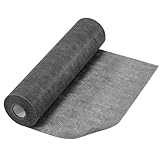 ANYUNKEY Vlies Tischläufer Grau , Tischläufer Modern,Tischband Rolle, Table Runner Outdoor,Tischdeko für Geburtstage & Hochzeiten, Taufe ,Konfirmation oder Kommunion und Festtafeln,30 cm x 25 m