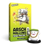 DENKRIESEN - ARSCHMALLOWS® XXL – Weniger frisst mehr | Kartenspiel | Ab 9 Jahren | 2-8 Spieler | Familienspiel | Lustiges Partyspiel für die ganze Familie | Perfekt für gesellige Runden und Abenteuer