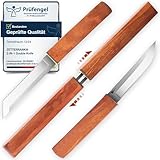 Zetterrank 2-in-1 Jagdmesser Doppelmesser,Outdoor Messer mit Scheide,Tanto Messer Legal Deutschland,Japanisches Camping Messer.