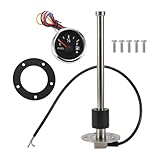 INFINAUTO 230mm Kraftstoff Sende Einheit und Messgerät Set 9.1' für Boot Auto Fahrzeug Kraftstoff Tank Sende Einheit Kraftstoff Füllstand Sende Einheit Gas Wasser Tank Geber