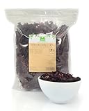 Hibiskusblüten - ganze Blütenblätter getrocknet von der Grünen Essenz 1000 g - Hibiskustee - natürliche Hibiskus Blüten für Hibiskustee - (1000 Gramm)