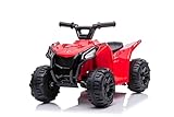 Elektro-Kinderauto Quad ATV Kinderquad 6v, Rot