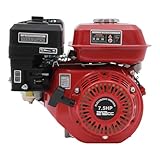 4-Takt-Benzinmotor 7,5 PS Benzinmotor Einzylinder Benzinmotor Kreismotor Motor Benzin Motor komplett Sicherheit Ölstand geräuscharm 4000W 3600RPM