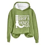 Hoodie Damen Fleece Gefüttert Fleece-Innenfutter Winterjacke Damens Slim Fit Herbst/Winter Damen Hoodie übergangsjacke Mit Kapuze Langarm Reißverschluss Casual Style Sweatshirtjacke 1