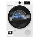 Gorenje DPNE82/GN Trockner/Kondensation mit Wärmepumpe / 8kg / 16 Programme/WIFI/Made in Europe/WaveActive Trommel/TwinAir/Feuchtesensor/Naturedry/LED Display/EEK: A++