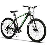 CARPAT SPORT 26 29 Zoll Mountainbike für Jungen, Mädchen, Damen und Herren, Scheibenbremse, 21 Gang-Schaltung, Aluminium Rahmen, Hardtail Fahrrad Jugendfahrrad MTB