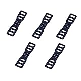 omiinitio 5pcs Fahrräder Lampe Silicones Straps Durabilitätsbereitungsband Rennrad Lampenbänder Zum Sicherungsbikezubehör
