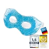Feluna® Gel-Augenmaske Entspannungsmaske Wellnessmaske für Kältetherapie Gelmaske Kühlmaske für Sonnenbrand & Allergien Kühlbrille Entspannungsmaske bei Migräne und Kopfschmerzen (Augenmaske)