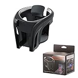 GFFG Auto Getränkehalter, 2 in 1 multifunktionaler Autotrinkhalter, für Wasserbecher, Trinkflasche, Becher und Getränkeedose, Dosenhalter, Flaschenhalter