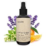 Kaizen® Energie Raumduftspray -100ml - Langanhaltendes Duftöl für energetisierende Stimmung, Konzentration Spray