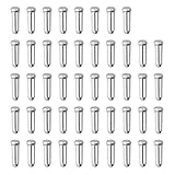 CODIRATO 200 Stück Fahrrad Bremszug Endkappen, Schaltzug Bremsseil Endhülsen Aluminiumlegierung Schaltseil Kabelendhülsen für Bremsen Kabel, Umwerfer Linie Kern, 1,2cmx0,4cm