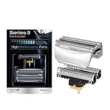 Ersatzscherkopf 51S (Scherfolie & Schneidklinge), Kompatibel Mit Braun, Serie 5 Und 8000, 590cc, 8595, 8985, 8975, 8991, 8995, 8985, WFS1, WFS2(1pcs)