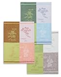 Kracht 3-er Pack Jacquard Geschirrtuch, Halbleinen, Küchenkräuter, drei Farben sortiert, 50x70cm