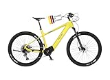 Fischer E-Mountainbike MONTIS 8.0i, Elektrofahrrad für Damen und Herren, RH 49 cm, Mittelmotor 90 Nm, 36 V Akku