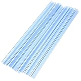 PRETYZOOM 20 Stück Teiliges Transparente Binding Bars Lang Breit Starke Klemmschienen für Papierordner Rutschfeste Buchbinderschienen zur Sicheren Dokumentenorganisation und Berichtsbinder