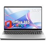 JHHBHV Laptop Windows 11 Notebook 15.6 Zoll Laptop Günstig 4 GB RAM 128 GB SSD 512 GB Support Processor 5305U Notebook Windows 11 5000mAh(1 Year Office 365)