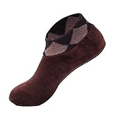 Generisch Winter-Non -Damensocken für Männer Socken Mädchen Tier (Coffee, One Size)