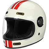 LLNWDNB Motorrad-Klapphelm ECE-Zertifiziert Mit Sonnenblende Integralhelm Motorrad-Integralhelm Für Damen und Herren Integralhelm Mopedhelm C,2XL61~62CM