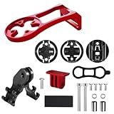 TIKATARER Fahrrad -Taschenlampenmontage, Fahrrad -Taschenlampenmontage Scheinwerfermontage für Fahrradfahrrad für eine Bequeme Radfahrt (Rot)