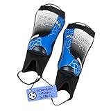 Hudora Jungen Schienbeinschützer Schienbeinschoner, Mehrfarbig, S