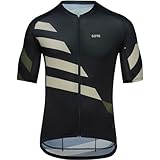 GORE WEAR Herren Spirit Signal Chaos Jerseys, Schwarz/Tech Beige, M EU