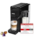 Princess Capsule and Latte Pro Kapsel-Kaffeemaschine, Kompatibel mit Nespresso, Automatisches Milchsystem, 20 Bar, BPA-frei, 1400W, Spülmaschinenfeste Teile, Automatische Abschaltung, 01.249455.01.001