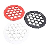 Fafeicy Russischer Knödel Maker Effiziente 19 Löcher Schimmel für Küchenbedarf, Lebensmittelqualität Easy Cleaning Ravioli Maker für Hausgemachte Knödel und Snacks