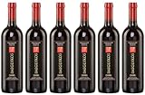 Imiglykos rot Cavino 6x 0,75l Flasche | Lieblicher Rotwein aus Griechenland | 11% Vol. | + 20ml Jassas Olivenöl