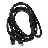 Holibanna Doppelseitiges Datenkabel Doppelseitiges Kabel Handy Datenkabel Mikro Datenkabel Stromkabel Datenübertragungskabel Stecker Stecker Kabel Festplattenkabel Schwarz