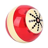 Billiard Training Ball, Billard Cue Ball, Billard Kugel, Billard-Queueball, Billard Kugel aus Kunstharz, 57,2mm, Tragbare Billard Kugel Übungs- und Trainingshilfe für Amerikanisches Pool Achtball