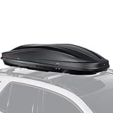 cartrend G3 Dachbox 22407 Spark 480 I Gepäckbox I Gepäck I Dachkoffer I Autokoffer I Matt Schwarz I 390 Liter