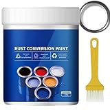 DPKSML Qidaxia Rostumwandlerfarbe, 300 g Rostumwandler für Metall, wetterfeste Rostumwandlerfarbe für Metall, wasserbasiertes Metallic-Konversionsmittel (White)