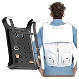 Tingruihuase Halbleitergelkühlung Sommerweste Mit Lüfter Arbeitsweste Herren Sommer Leicht und Elegant Kühlweste Damen Wird für Fitnessbegeisterte verwendet,white-12,4 * 18,3 * 3,3 Zoll