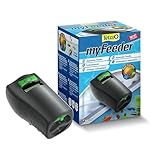 Tetra myFeeder Futterautomat für Zierfische im Aquarium, anthrazit, inklusive Batterien