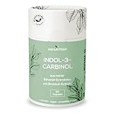 Indol 3 Carbinol (I3C) hochdosiert aus Brokkoli-Extrakt | 60 Kapseln | Plastikfreie Verpackung | Vegan | Hergestellt in Österreich