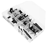 SAFIGLE 113 Stück Teiliges Vakuumschlauch adapter Robustem Material Inklusive Gerader Verbindungsstücke für Flexible Schlauchanschlüsse für Fahrzeugwartung und Bewässerungssysteme