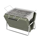KESOTO Klappgrill für Holzkohle Nutzung Im Freien für Camping Und Strand