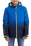 Killtec Jungen Lynge Bys Jckt Funktionsjacke Mit Kapuze Und Schneefang, Royal, 176 EU