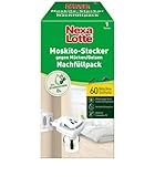Nexa Lotte Moskito Stecker Nachfüller, vertreibt 60 Nächte Gelsen, Stechmücken und Tigermücken, für alle Räume, 46 ml
