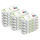 Amazon-Marke: Mama Bear Fresh Feuchttücher, Aloe Vera, 1008 Stück (18 Packungen mit 56 Stück), Verpackung kann variieren