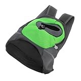 Supvox Rucksack Für Haustiere Reisetasche Für Katzen Hundetragerucksack Atmungsaktive Hundetasche Hundetragetaschen Für Kleine Hunde Kätzchenträger Welpenträger Oxford-Stoff Light Green